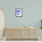 Stupell Industries Blue Seashell Gallery Show Floater Framed Canvas Wall Art Design by June Erica Vess